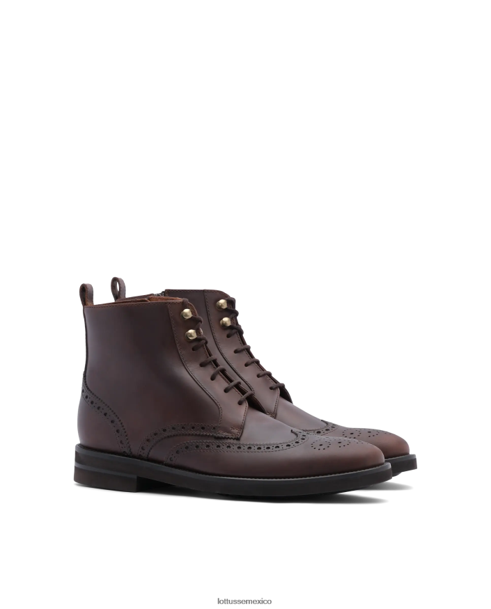 marrón Lottusse hombres botas holborn enceradas PNBVJ0149