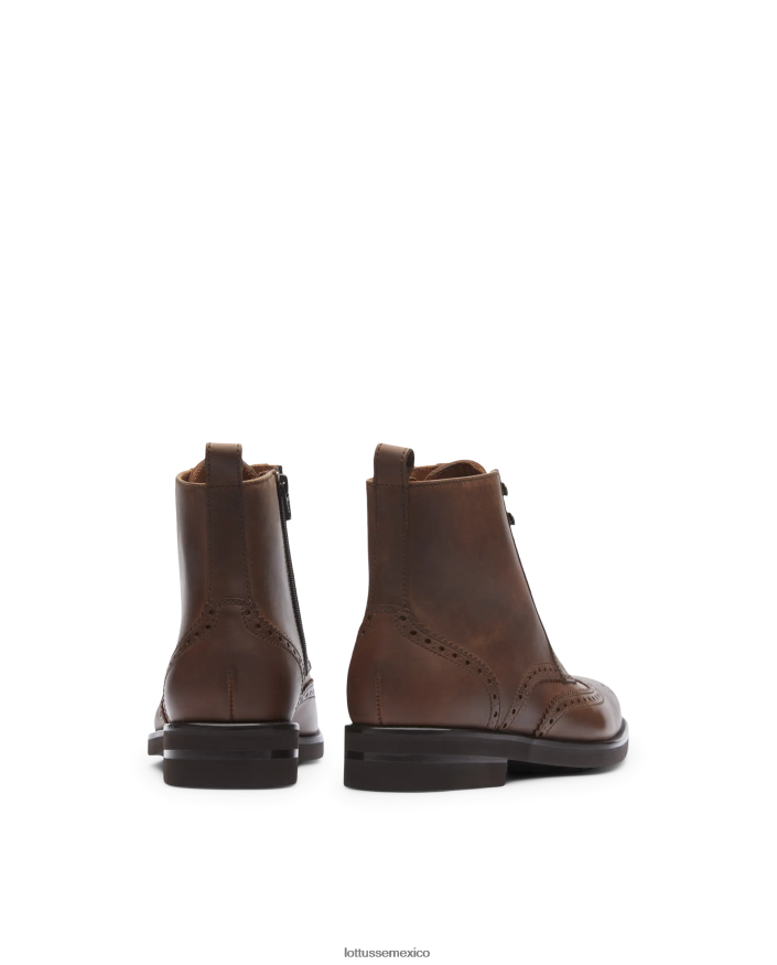 marrón Lottusse hombres botas holborn enceradas PNBVJ0149