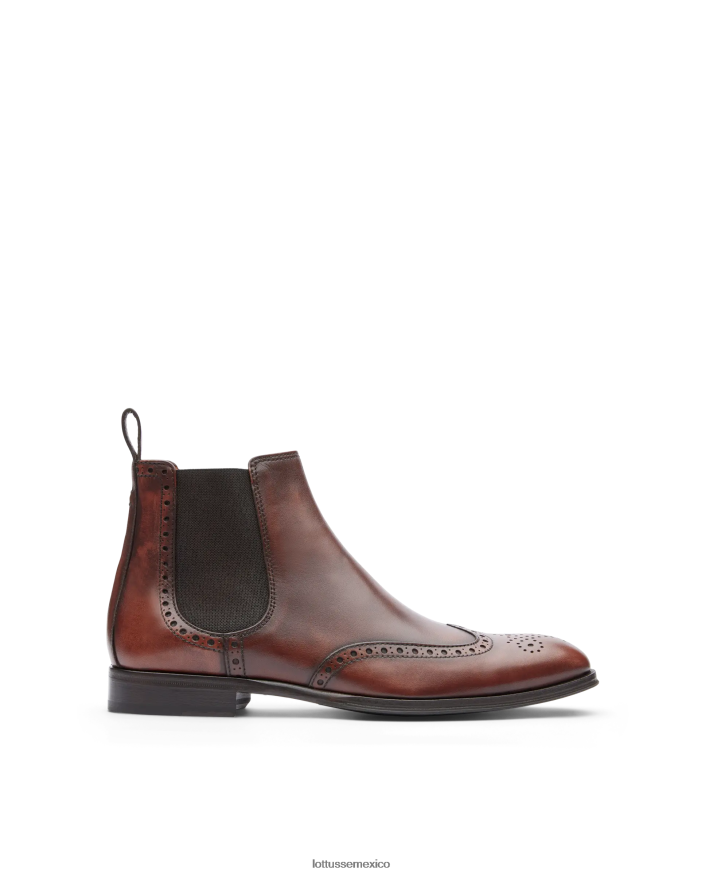 marrón Lottusse hombres botas lenox PNBVJ0143