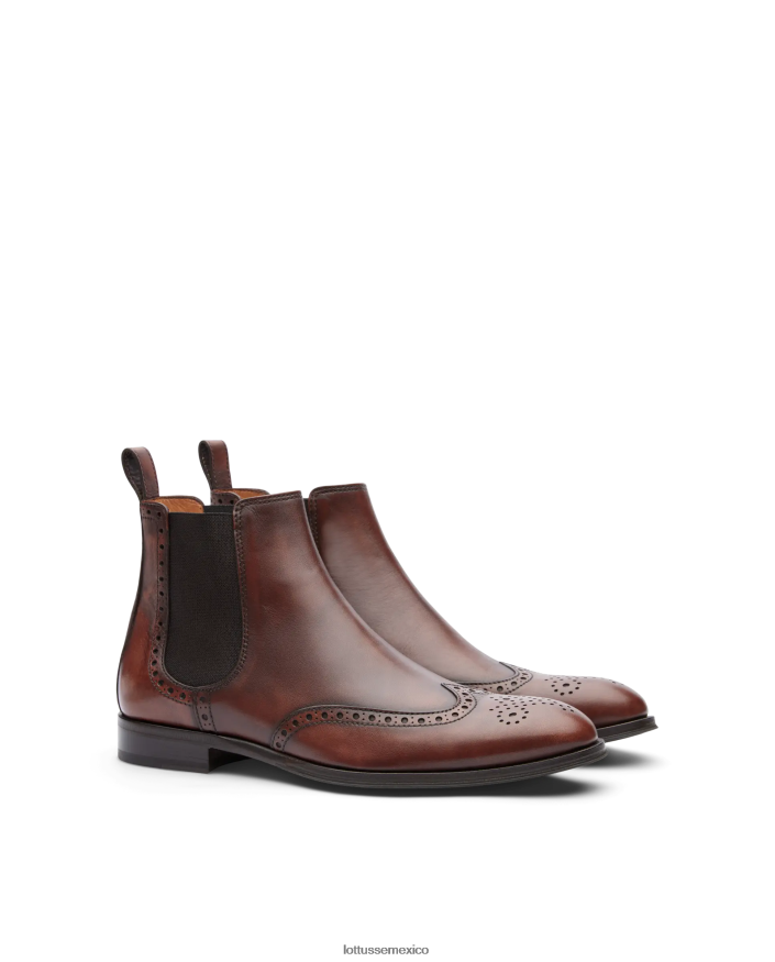 marrón Lottusse hombres botas lenox PNBVJ0143