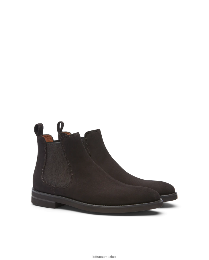 moca Lottusse hombres botas holborn de gamuza PNBVJ018