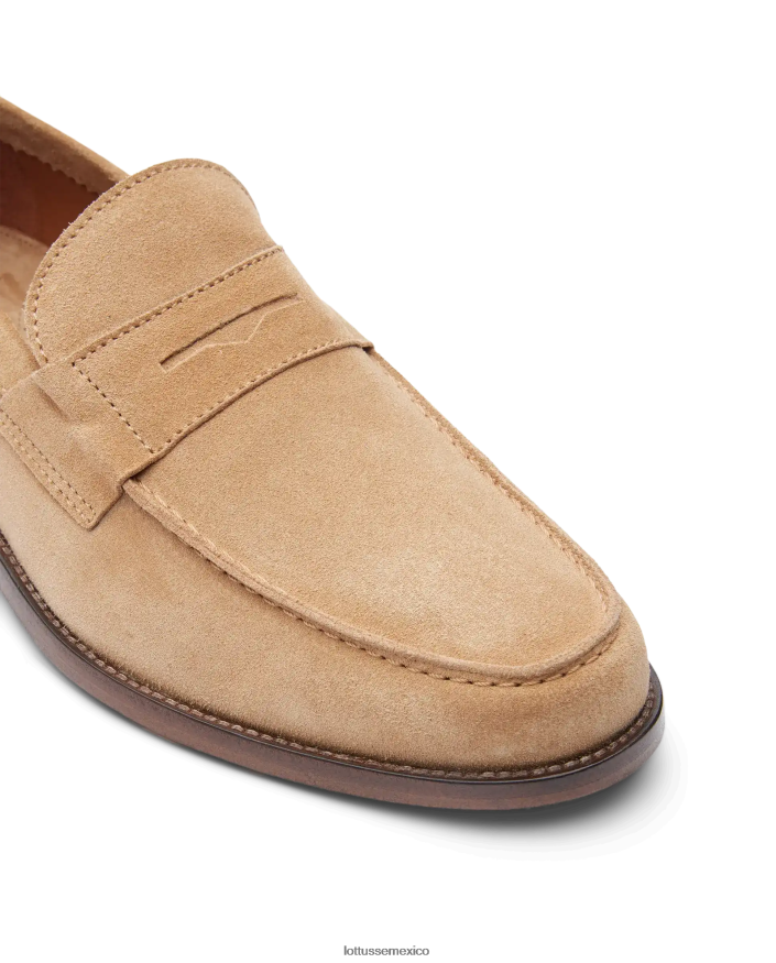 marrón Lottusse hombres mocasines Daytona de ante PNBVJ065