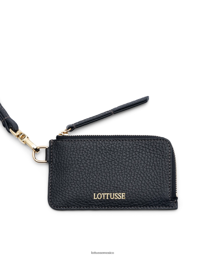 negro Lottusse mujer cartera de becerro talaia PNBVJ0373